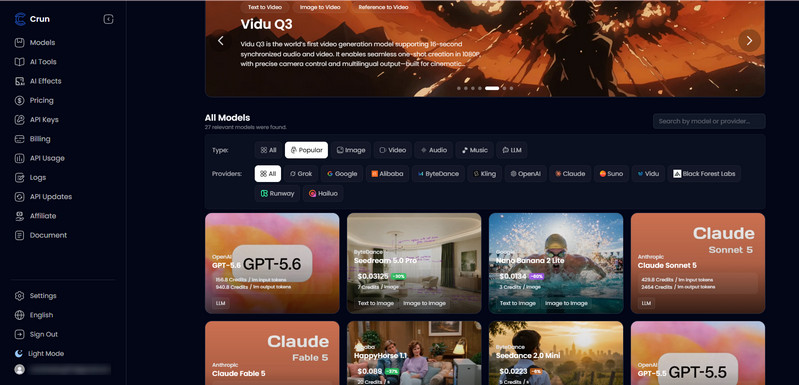 Crun AI Releases Open-source AI Media Generation Skill Set for AI Agents, Simplifying AI-Powered Content Creation
