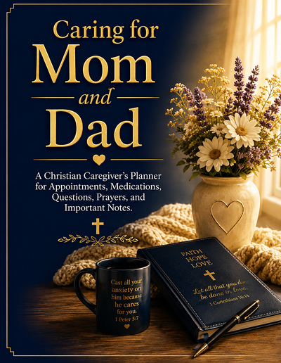 Hope Haven Publishing Announces, “Caring for Mom and Dad,” a Faith-Centered Christian Caregiver’s Planner