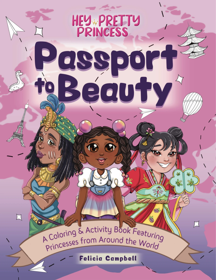 Maryland Author Felicia Campbell Releases Passport to Beauty, a Coloring Adventure Through 24 Countries